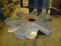 Precision Plasma Cutting of Steel Expansion Star for Cellular Phone Towers Industry- 2