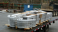 Custom Metal Fabricated 6061-T6 Aluminum Tube Soccer Goal for Athletics Industry - 2