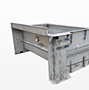 Custom Metal Fabricated T-316 Stainless Steel Dye Range Tank for Textile Industry